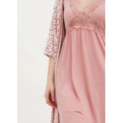 Комплект (нічна сорочка, халат) Cotpark 2XL,3XL,4XL 16185-В